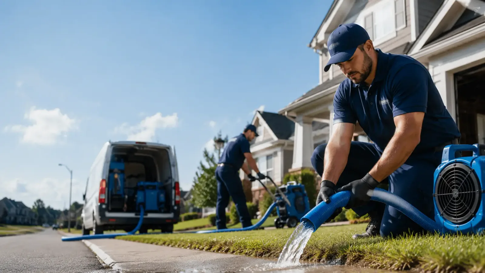 Flood Damage Restoration in Honey Grove, TX